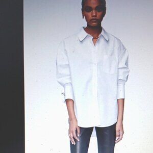 ANINE BING MIKA SHIRT...